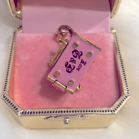 Juicy Couture Pink Dog Carrier Charm Like New Excellent Condition - Picture 13 of 13